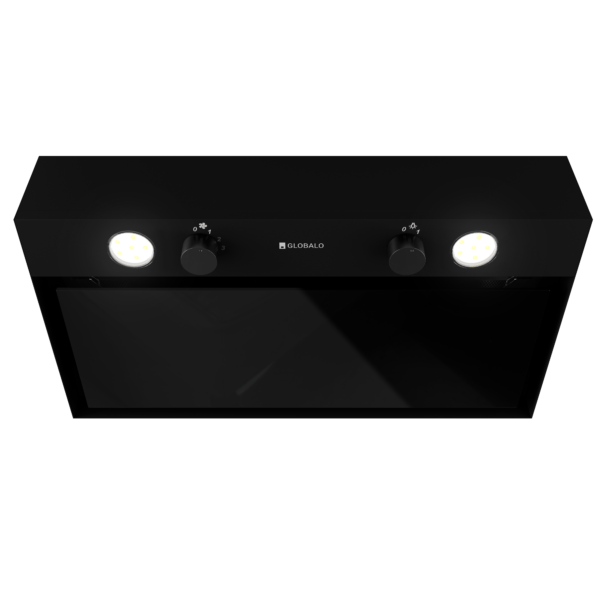 Okap GLOBALO Fluxime 60.1 Black   Turbina TW 1.2