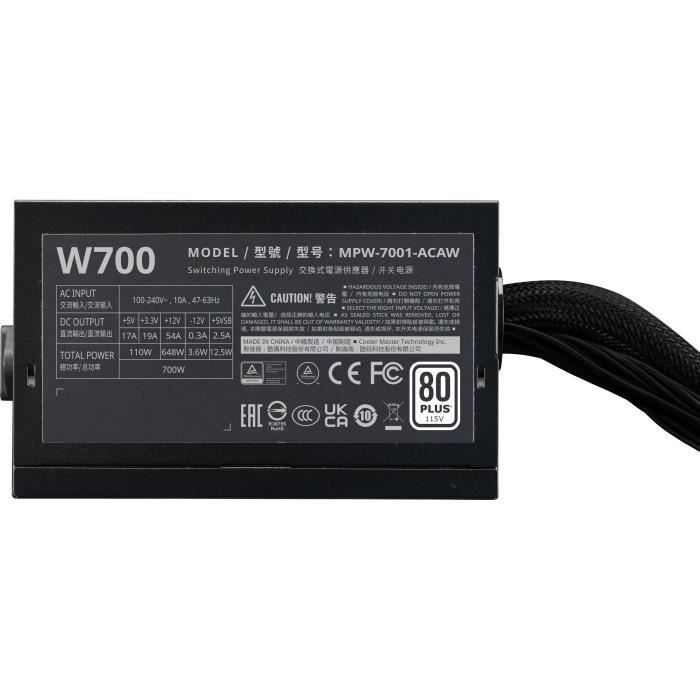 COOLER MASTER - Elite NEX 700W - Fonte de alimentação para PC - 700 W