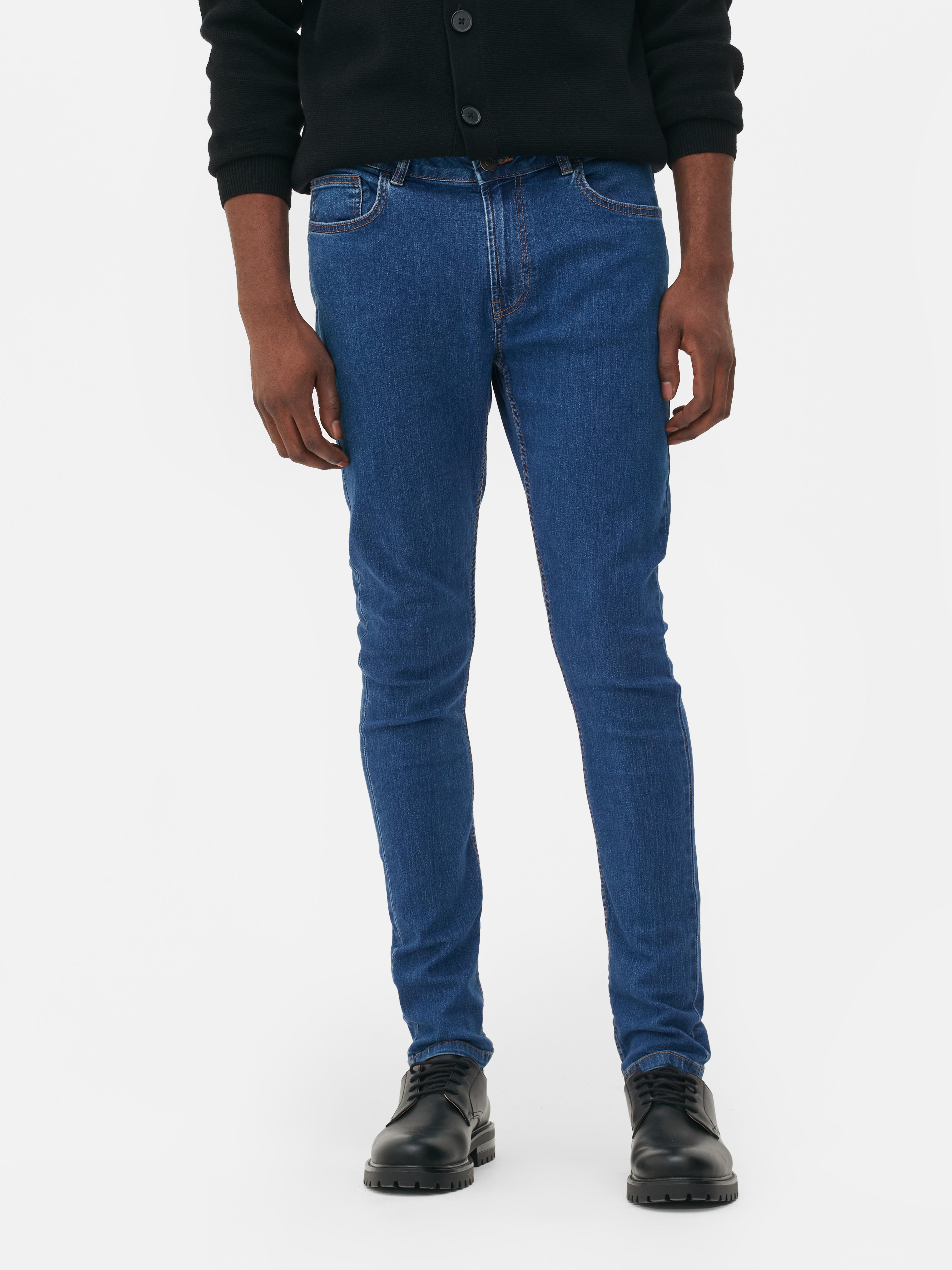 Blugi skinny cu croială fină Cu acești blugi skinny în garderobă, știi mereu ce să porți.