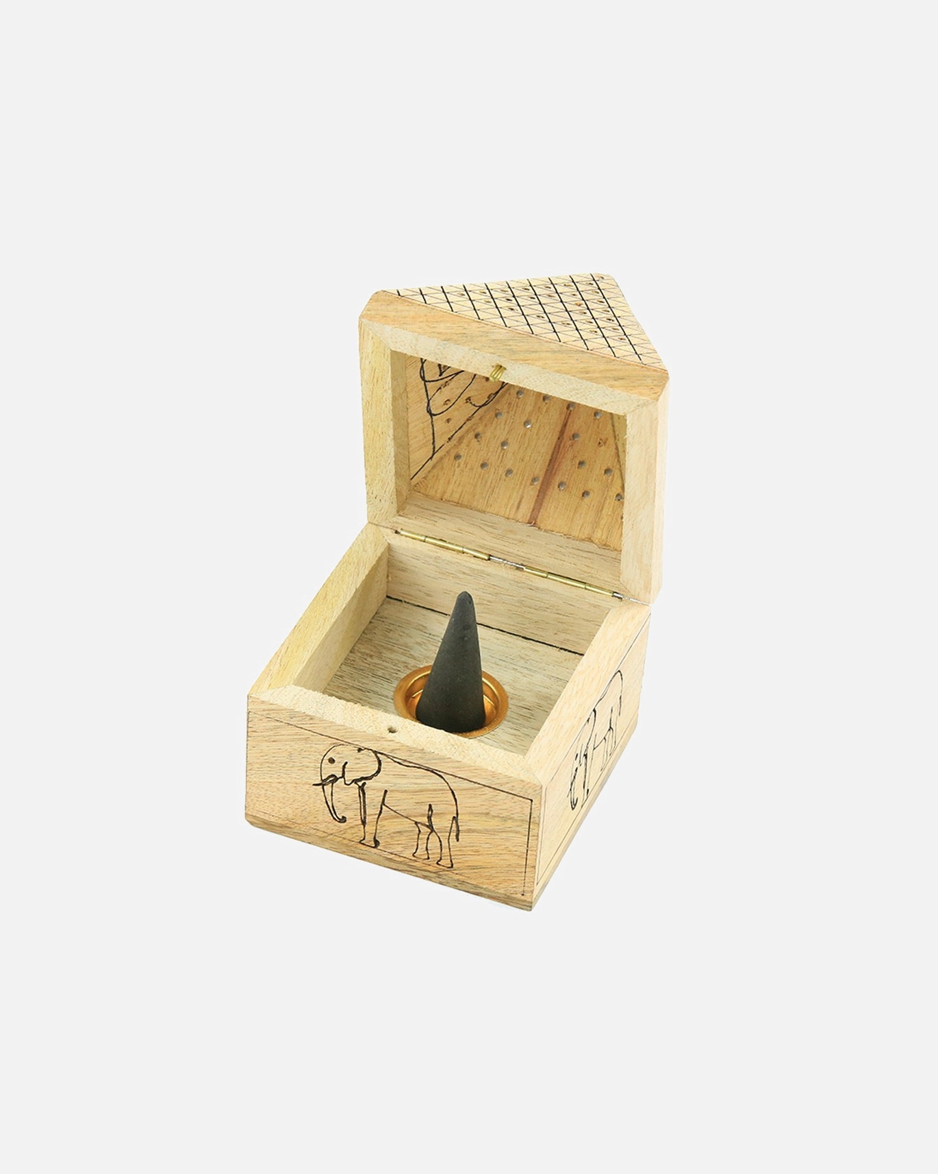Galeo Support encens cônes pyramide éléphant