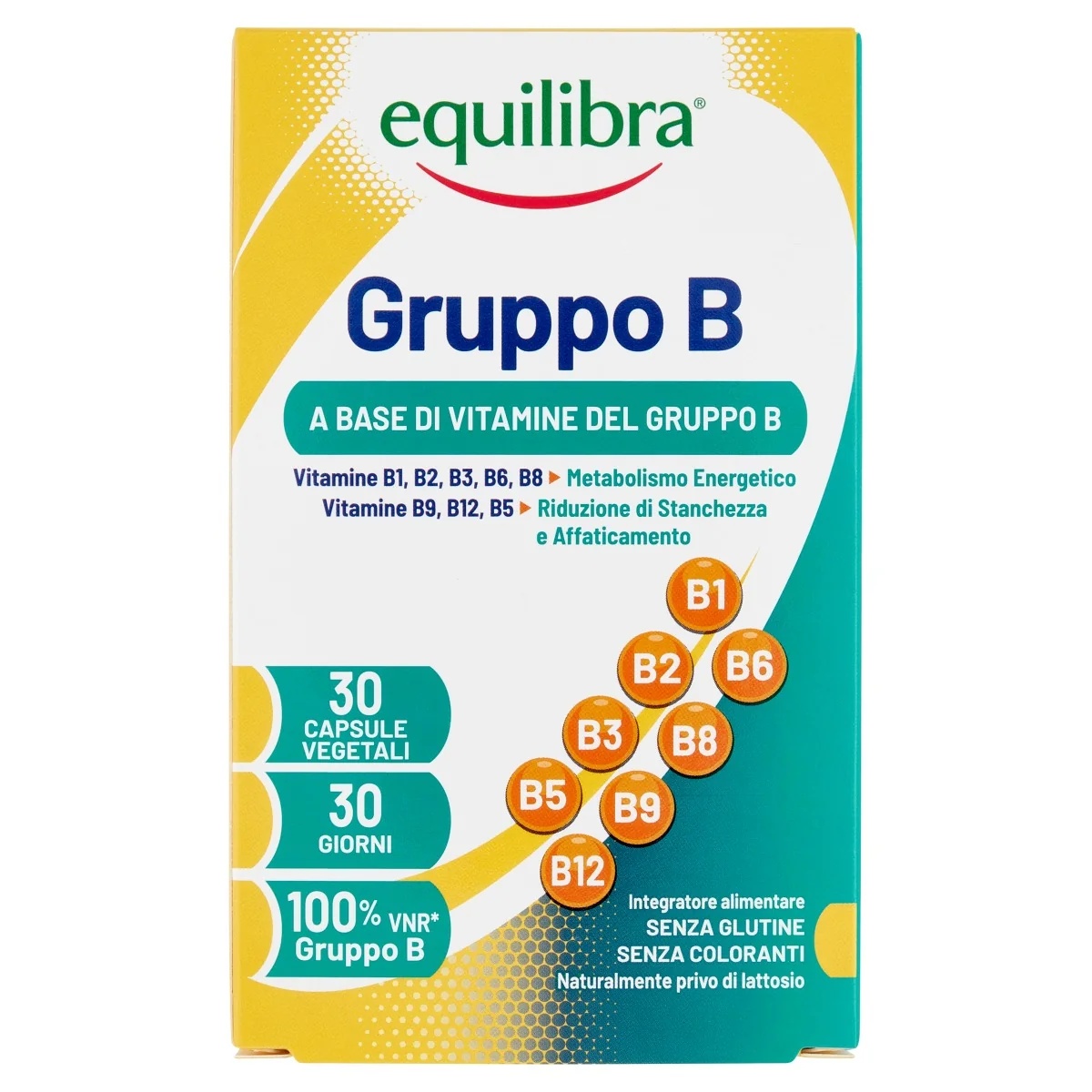 EQUILIBRA Equilibra Ομάδας Β 30 δισκία χωρίς γλουτένη