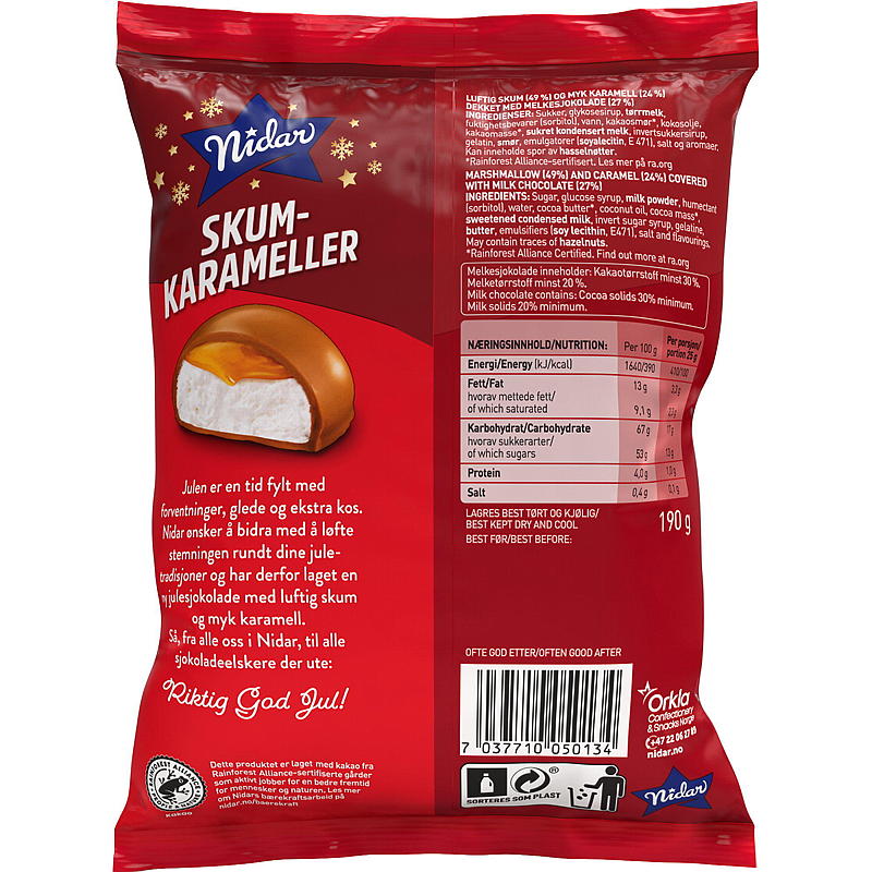 Guimauves Nidar 190 g Nidar