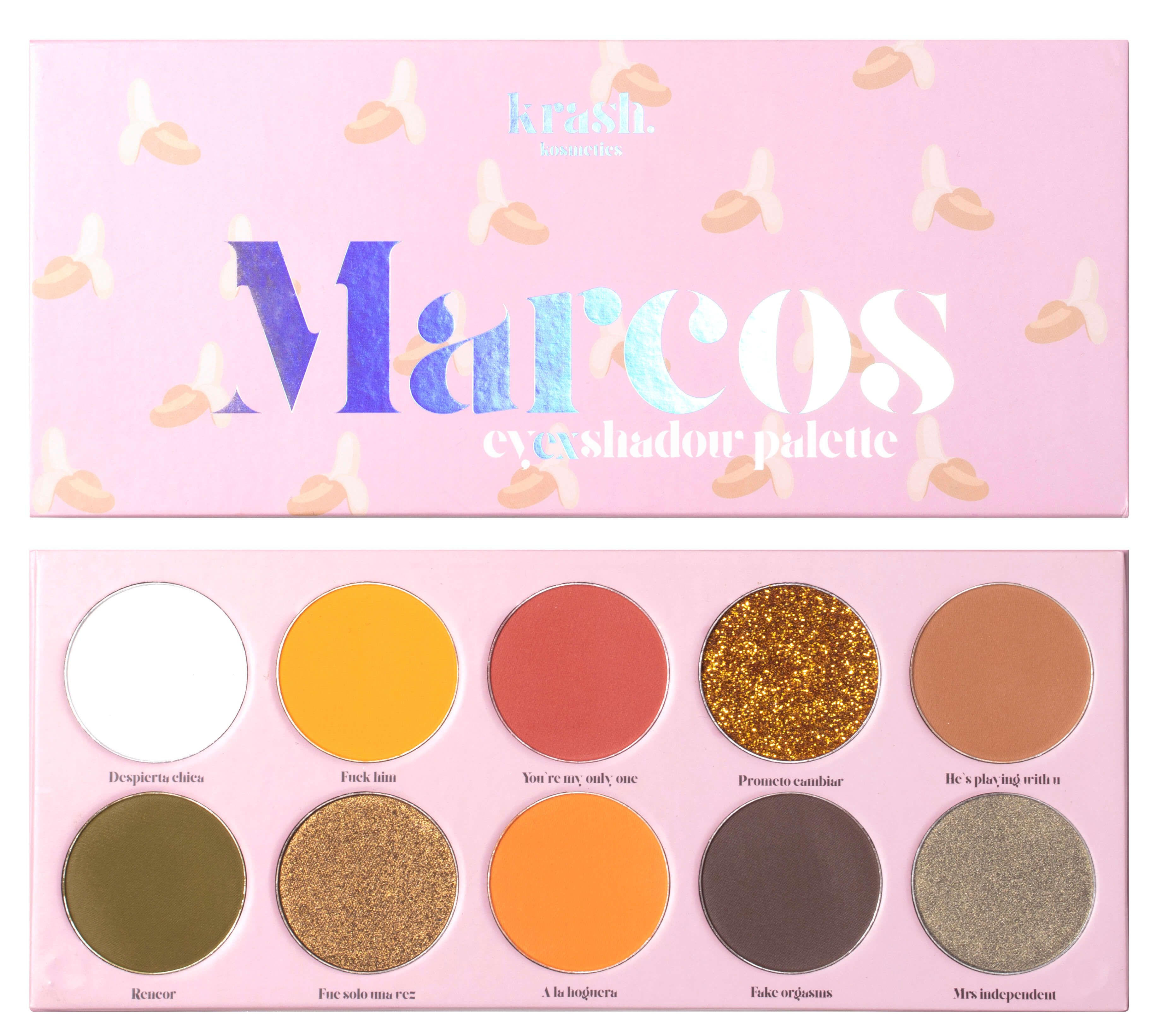 Paleta očných tieňov Marcos Očné tiene
