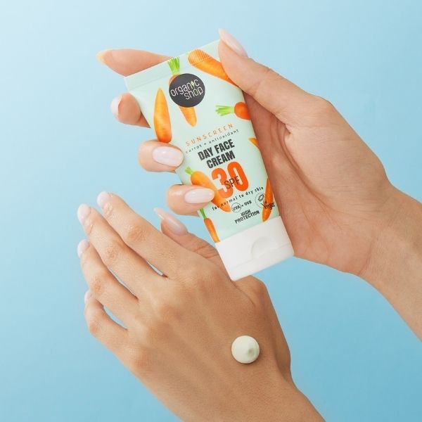 Cremă de față de zi Organic Shop SPF30 pentru ten normal 50ml