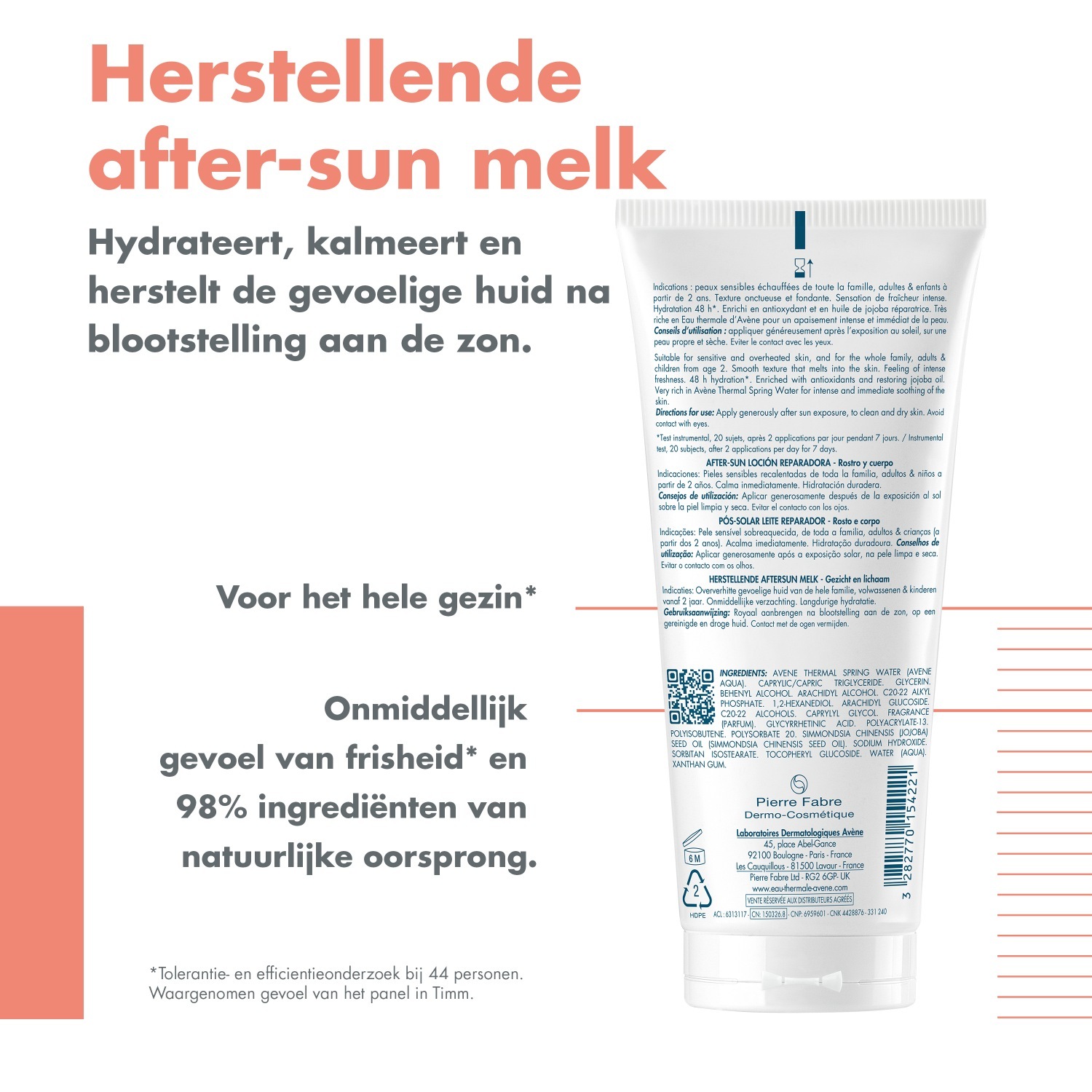 Avène Aftersun Body Solaire atkuriamasis losjonas After-Sun – 200 ml