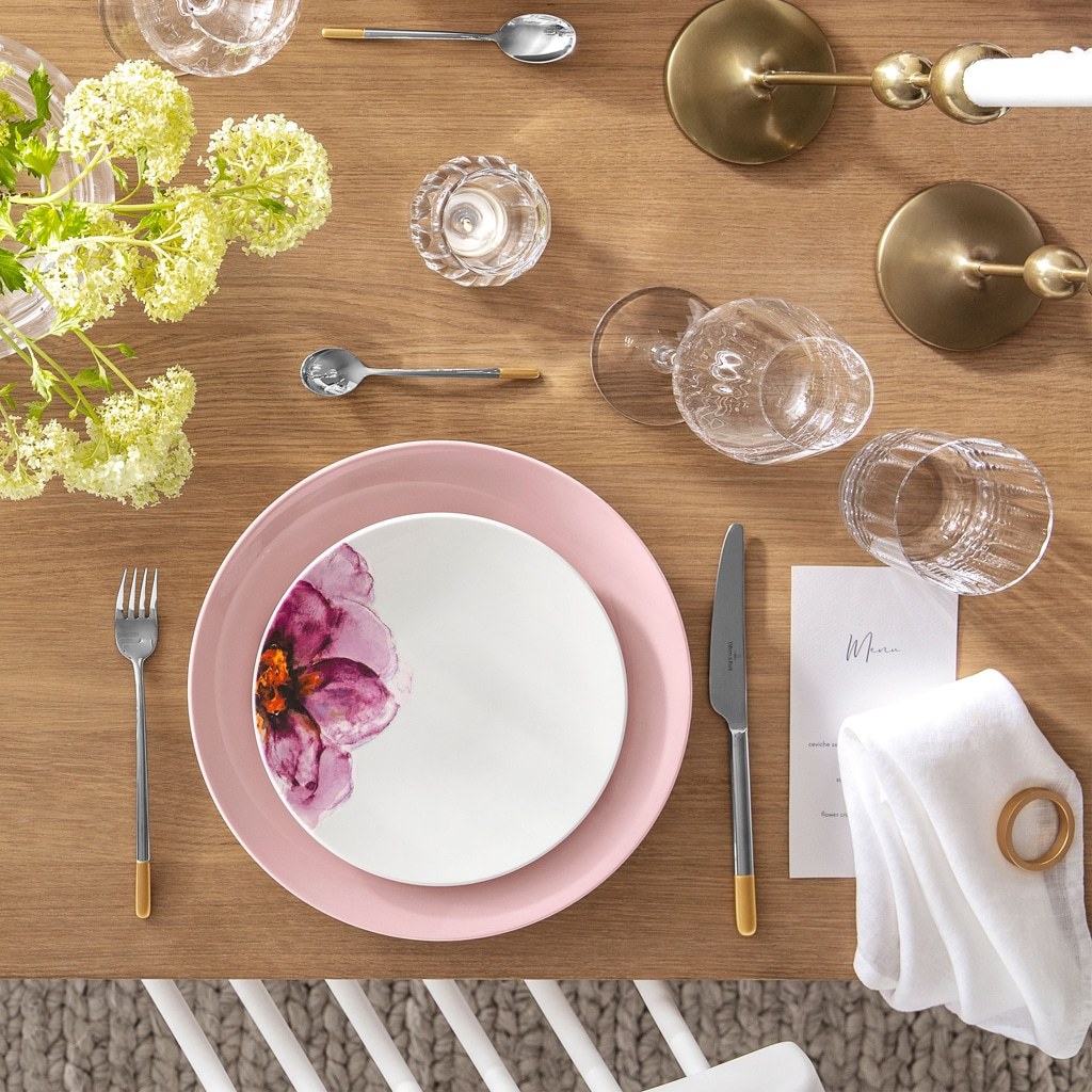 Villeroy & Boch set pribora za jelo, 113 dijelova Ella pribor za jelo za ručak, djelomično pozlaćen – 1 komad