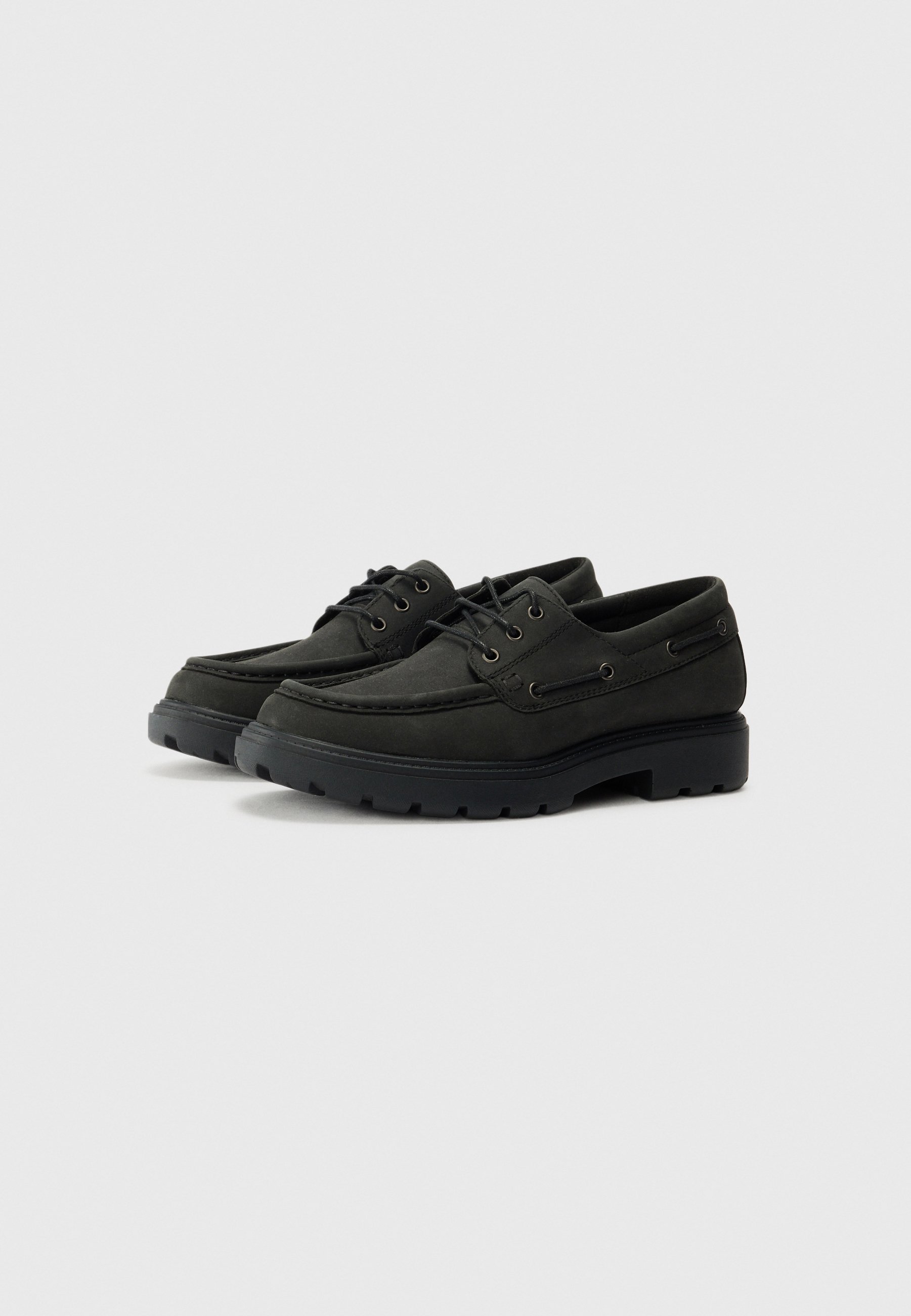 Geox SPHERICA - Slip-on cipők - fekete
