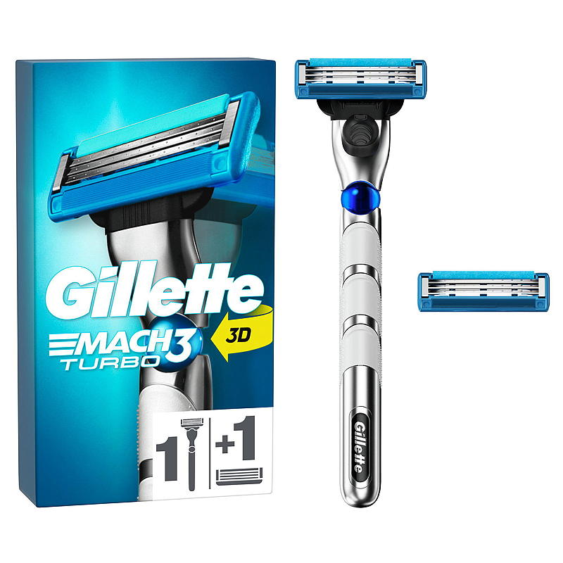 Gillette Gillette Razor Mach3 Turbo 2up