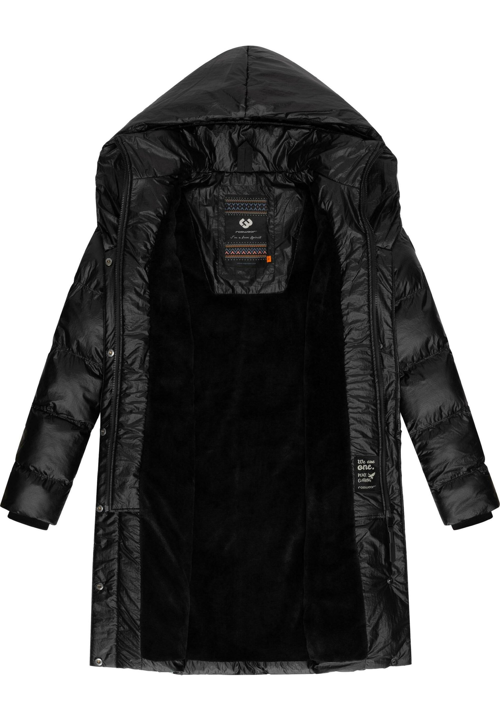 Ragwear Wintermantel - schwarz
