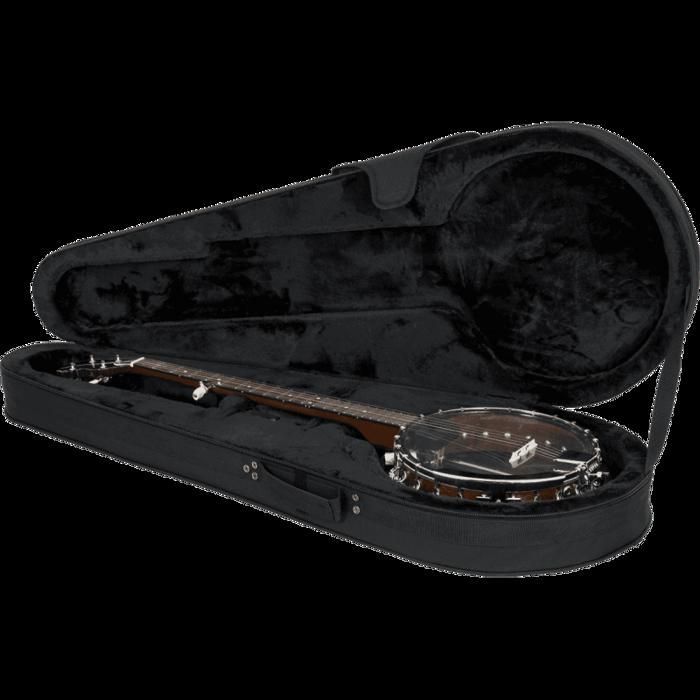Etui Banjo - Gator - GL-Banjo-XL - Noir - Nylon D600 - Poches pour accessoires