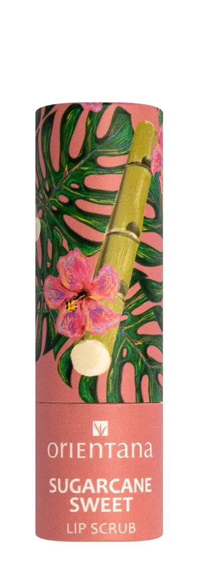 Orientana Naturalny Peeling do ust Sugarcane Sweet 4,