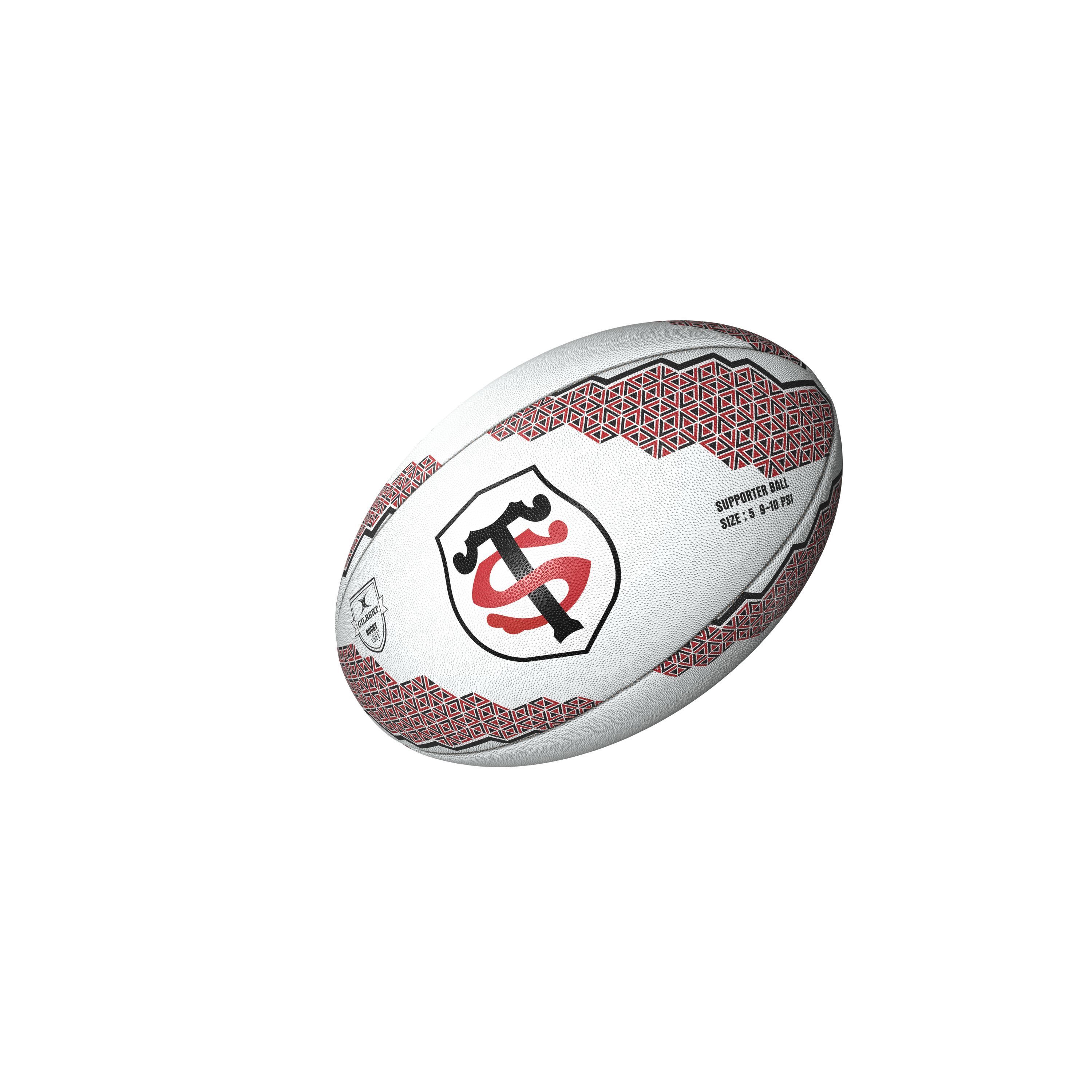 Pallone da rugby - Tolosa - Sostenitore - GILBERT - Taglia 5