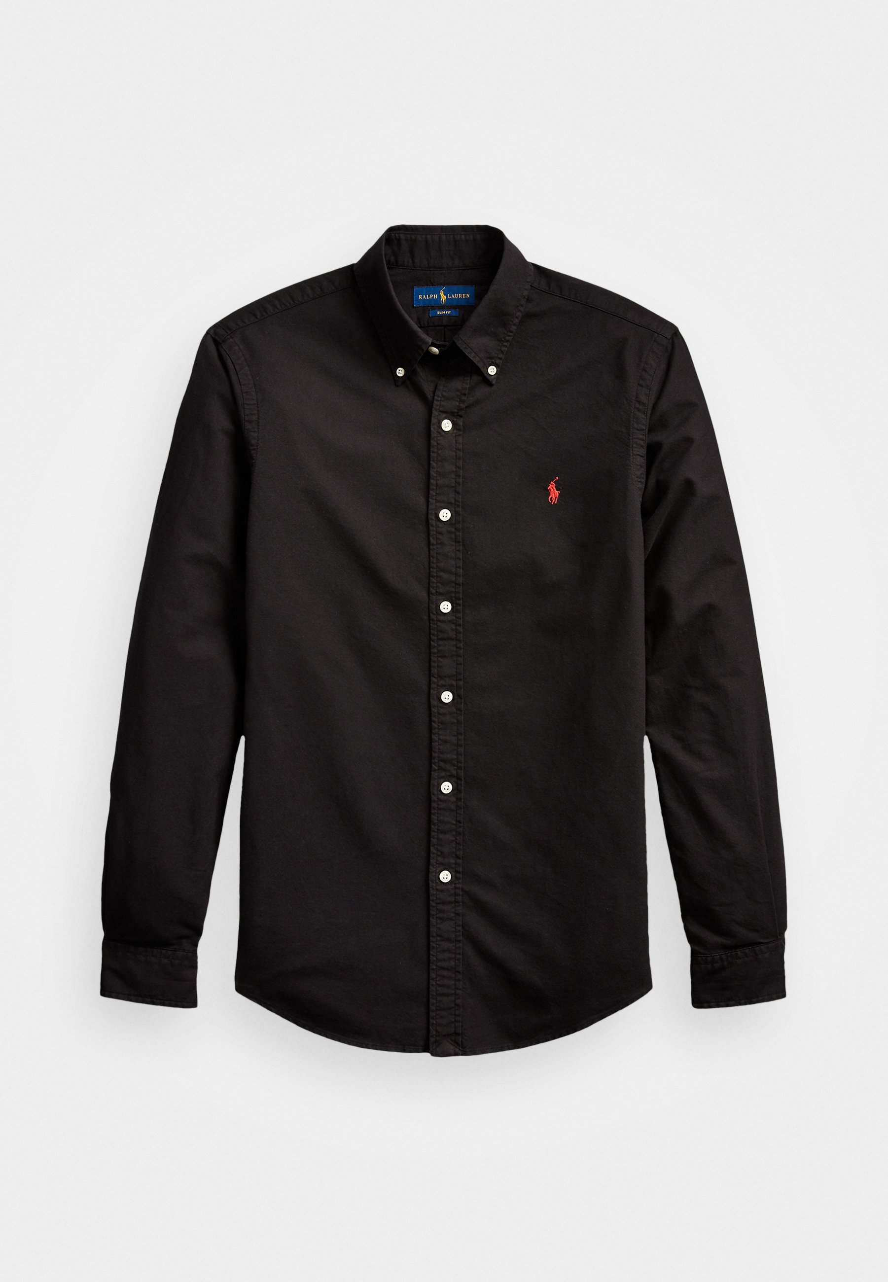 Polo Ralph Lauren Slim Fit Oxford Shirt - Shirt - zwart