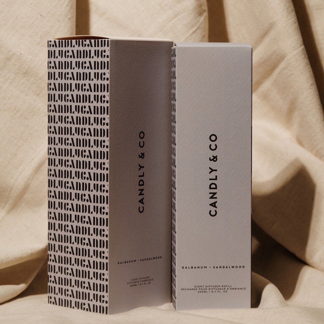 Candly&Co Recharge diffuseur No.6 Galbanum, Bois de santal