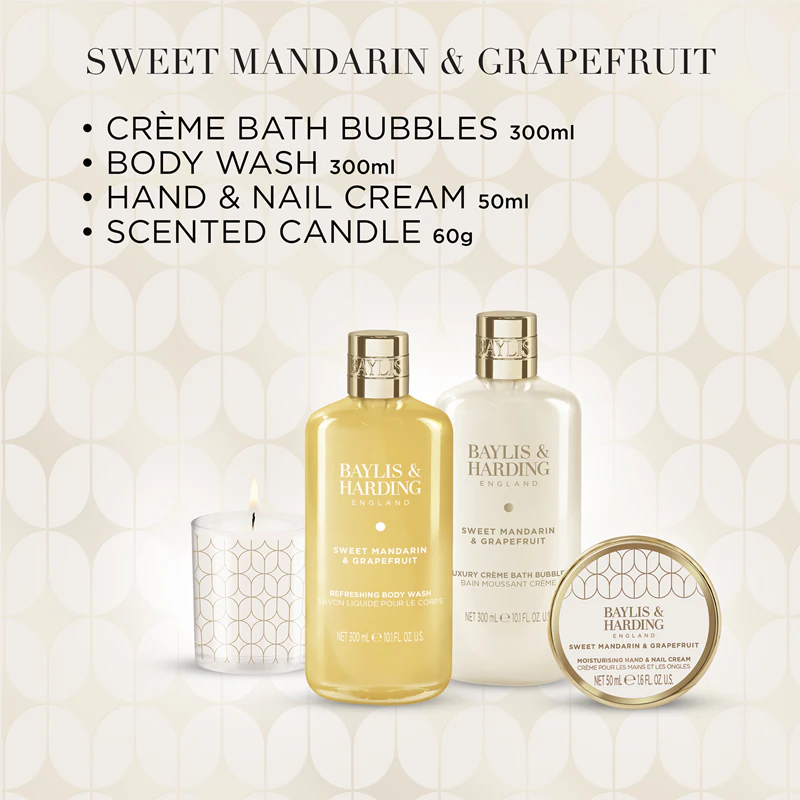Baylis & Harding Körperpflege-Set mit süßer Mandarine und Grapefruit