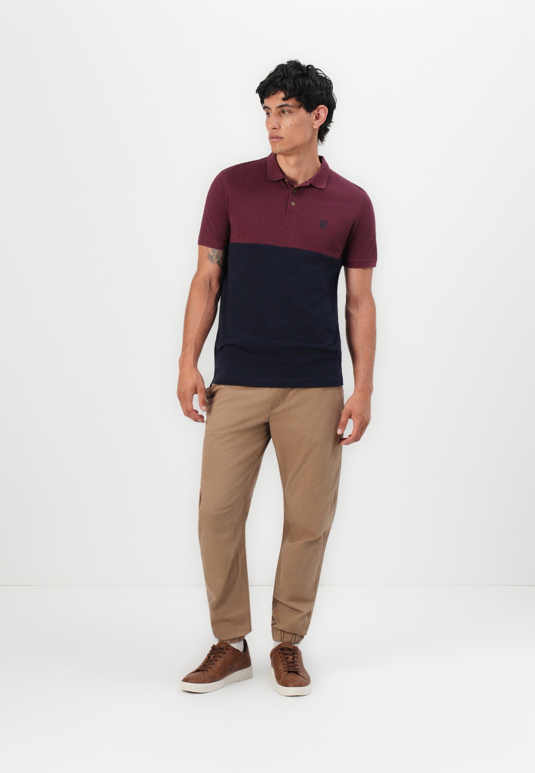Pier One poloshirt - Sky Captain/Port Royale
