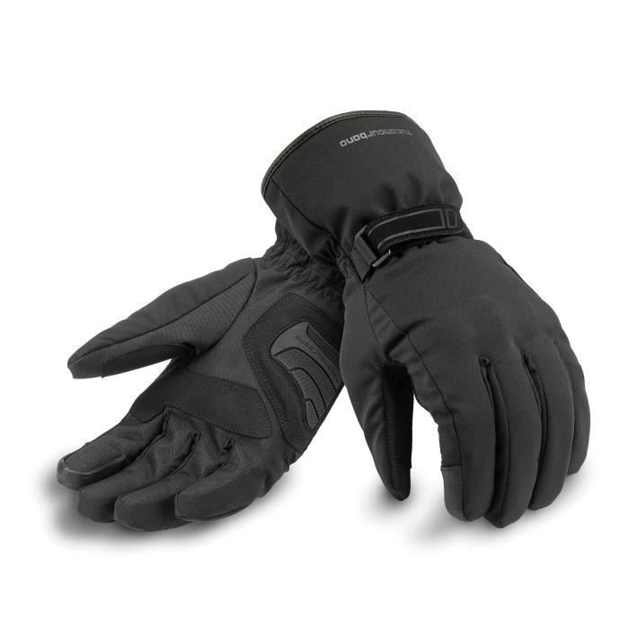 Guantes de moto de invierno Tucano Urbano Password Plus - Negro