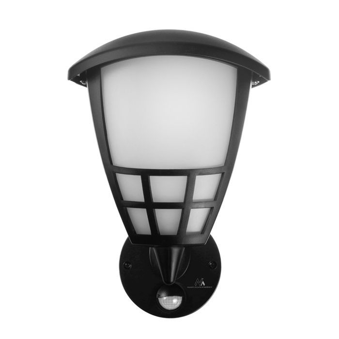 Applique da esterno - Maclean - MCE518 B - Rilevatore di movimento - IP65 - 1xE27 - Nero
