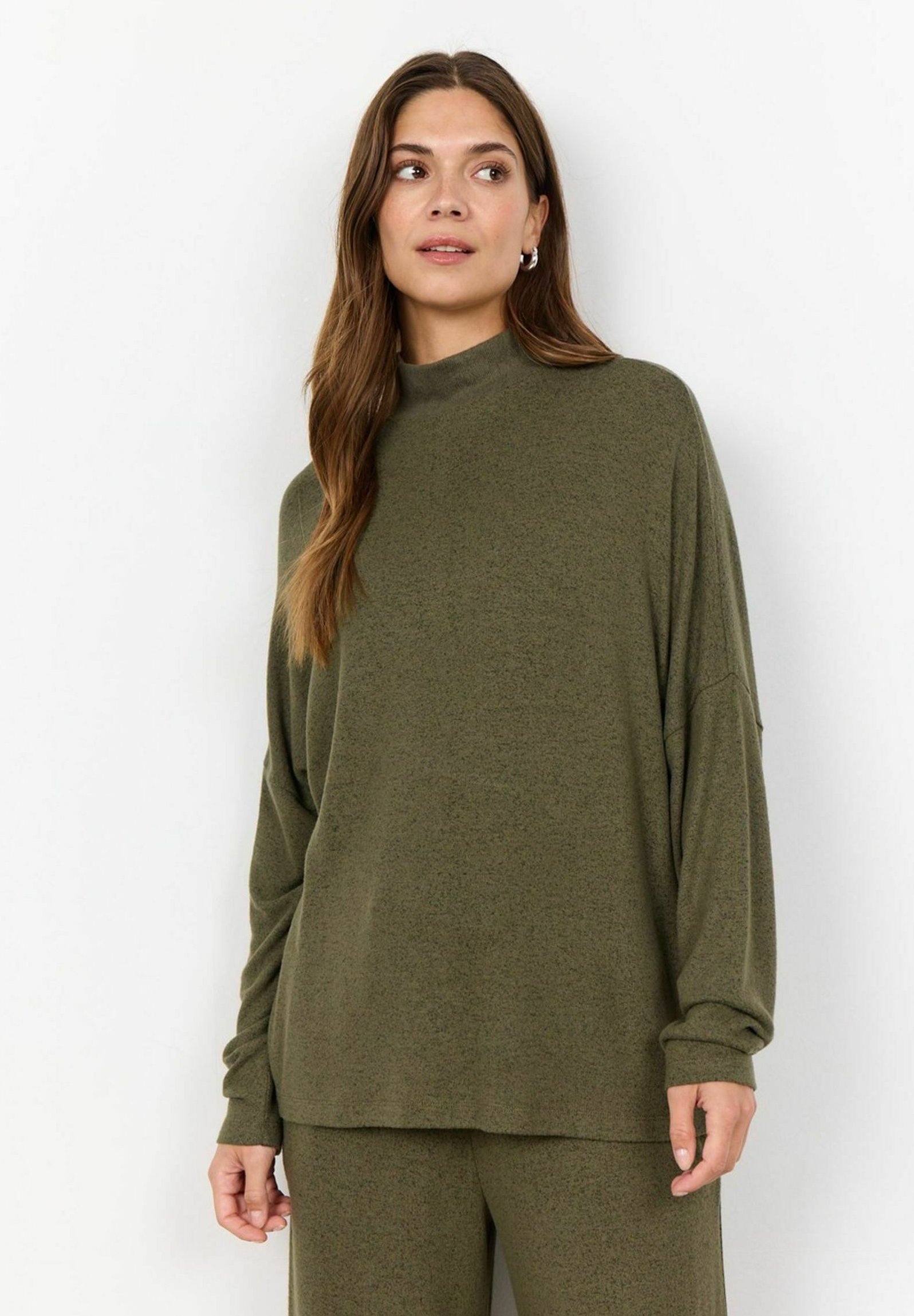Soyaconcept SC-BIARA 126 - Maglia a maniche lunghe - verde oliva mélange