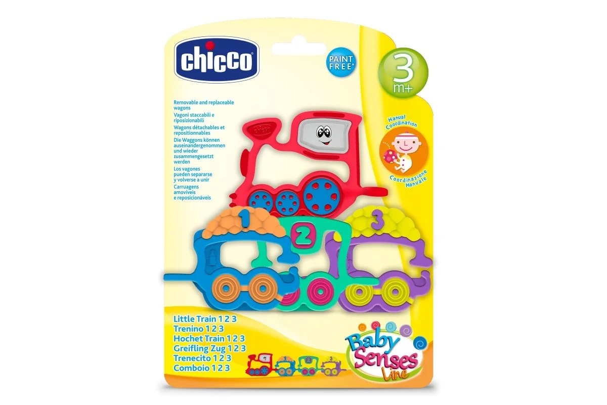 CHICCO Chicco Trillino traint 123 motorische en cognitieve vaardigheden