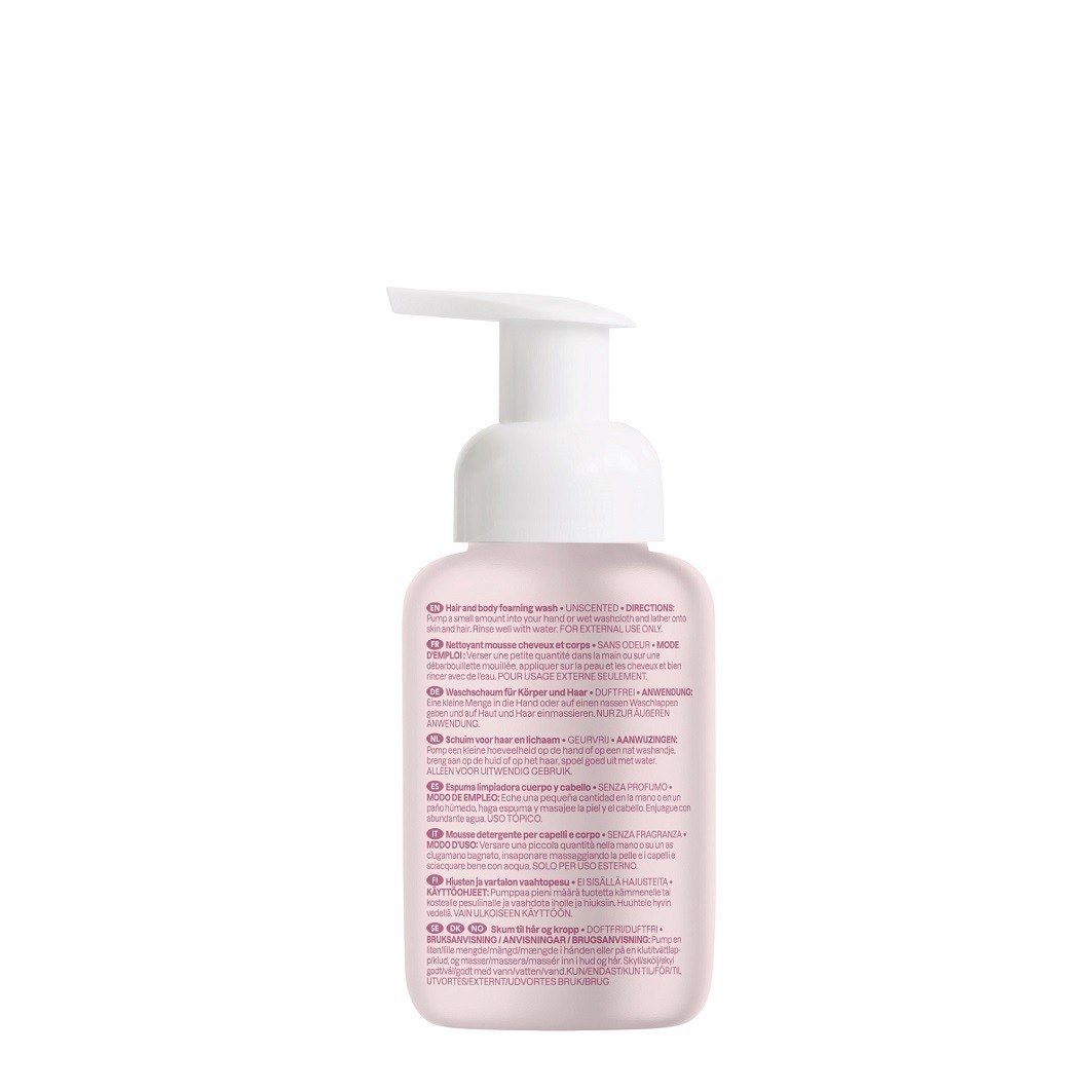 Attitude 2-u-1 pjenasti sapun za kosu i tijelo, bez mirisa – 295 ml