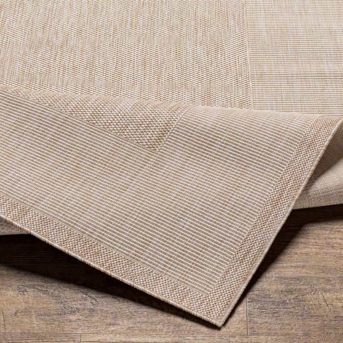LIVABLISS Outdoor/Indoor vloerkleed, Jute-look, LAYLA, 160x213cm, Mat Beige/Ivoor