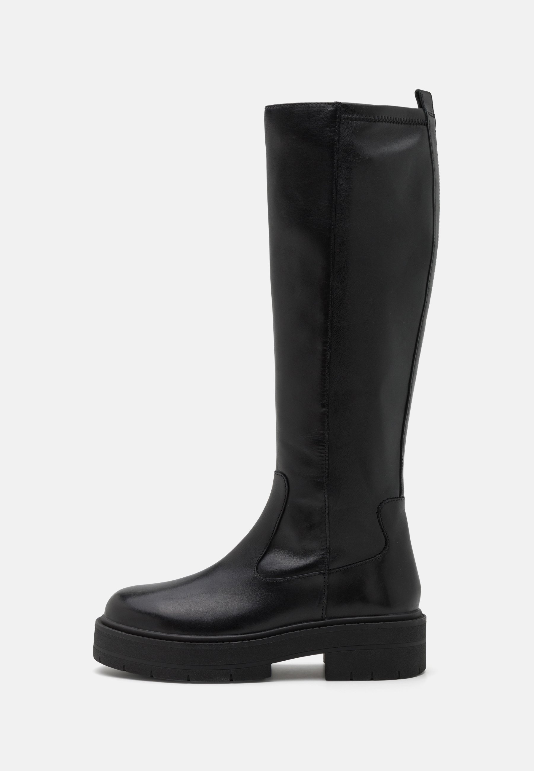 Geox SPHERICA - Kotníkové boty na platformě - black