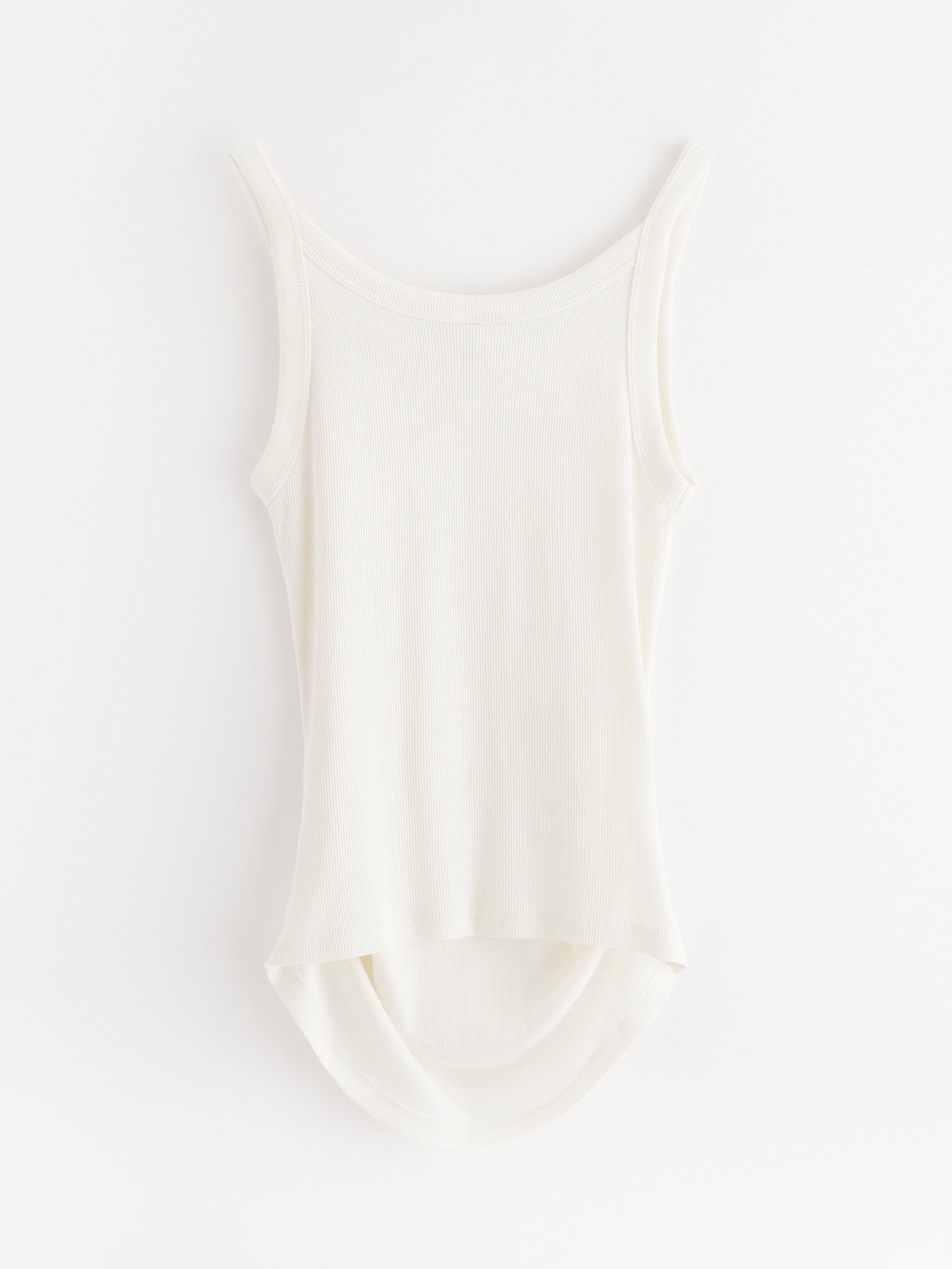 Pyjamas en lin à rubans pour mamans, blanc cassé