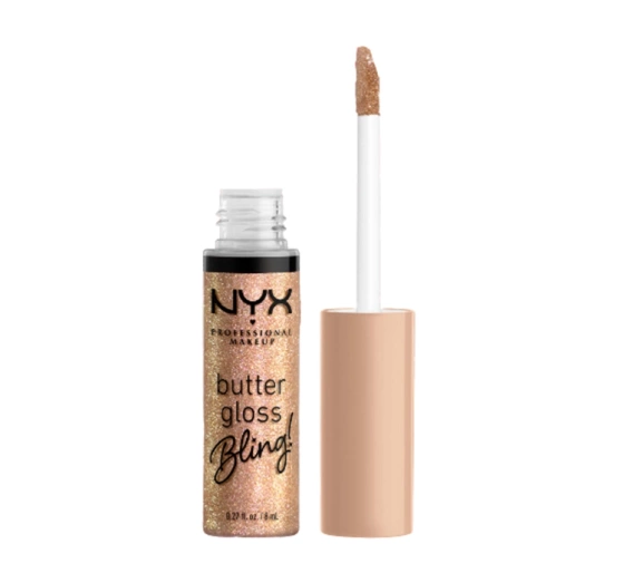 NYX Professional Makeup Butter Gloss Bling błyszczyk do ust 01 Bring The Bling 8 ml
