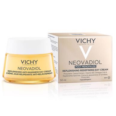 Vichy Neovadiol Replenishing Anti-Sagginess Day Cream, výživný zpevňující krém po menopauze, 50 ml
