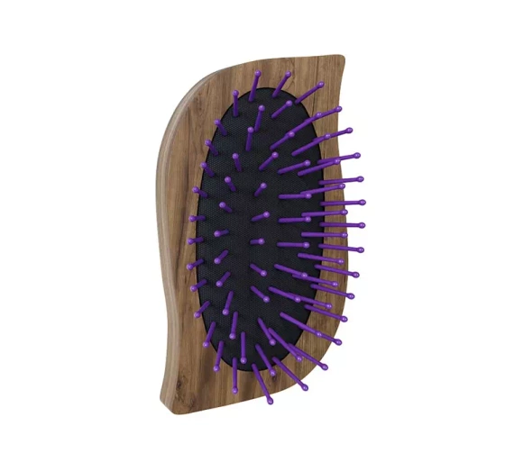 Anwen Travel Hair Brush mini drewniana szczotka do włosów