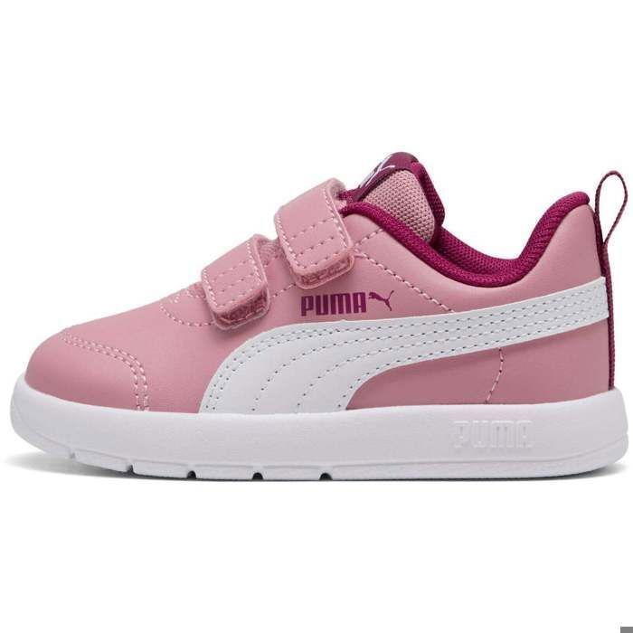 Baskets Puma Courtflex V3 V Inf, Rose, Fille