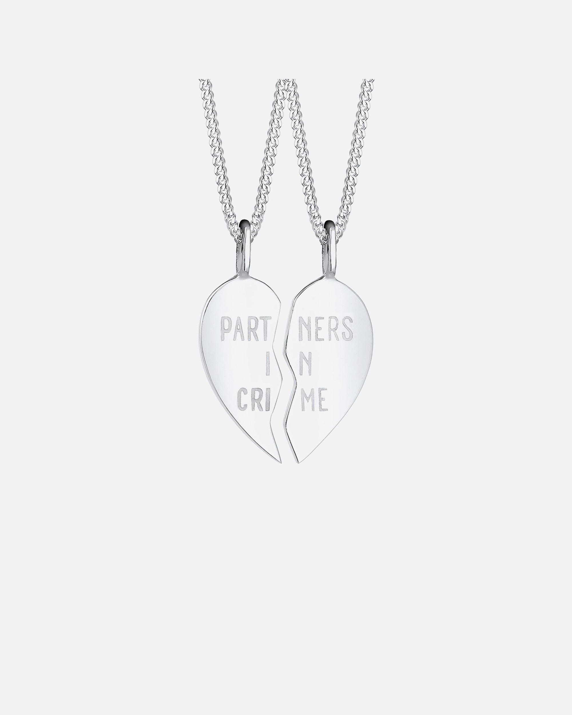 Elli Femme Pendentif Coeur Kit de Seize Pièces - (925/1000) Argent