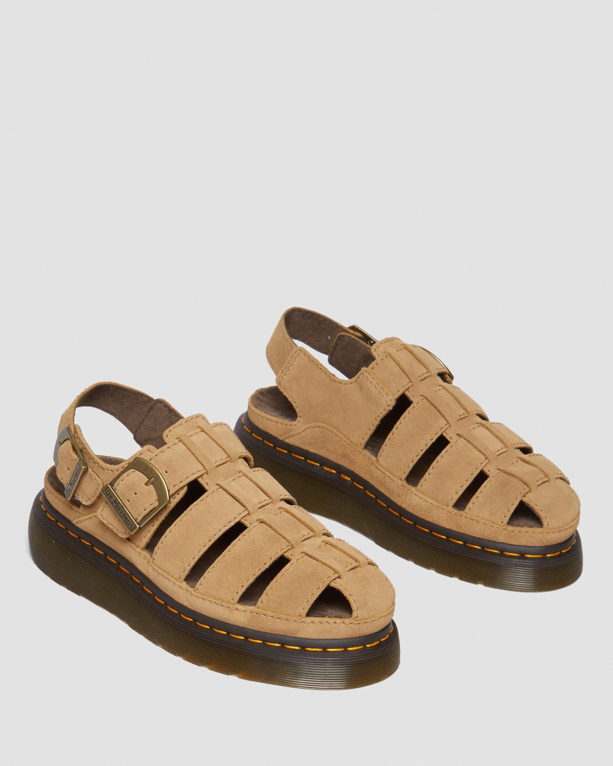 Wrenlie Bronx Wildleder Fisherman Sandalen