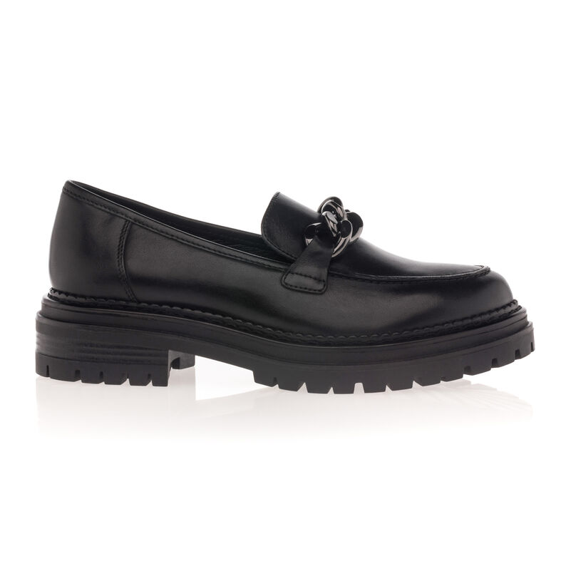 Zapatos de mujer negros con cordones / Zapatos Derby