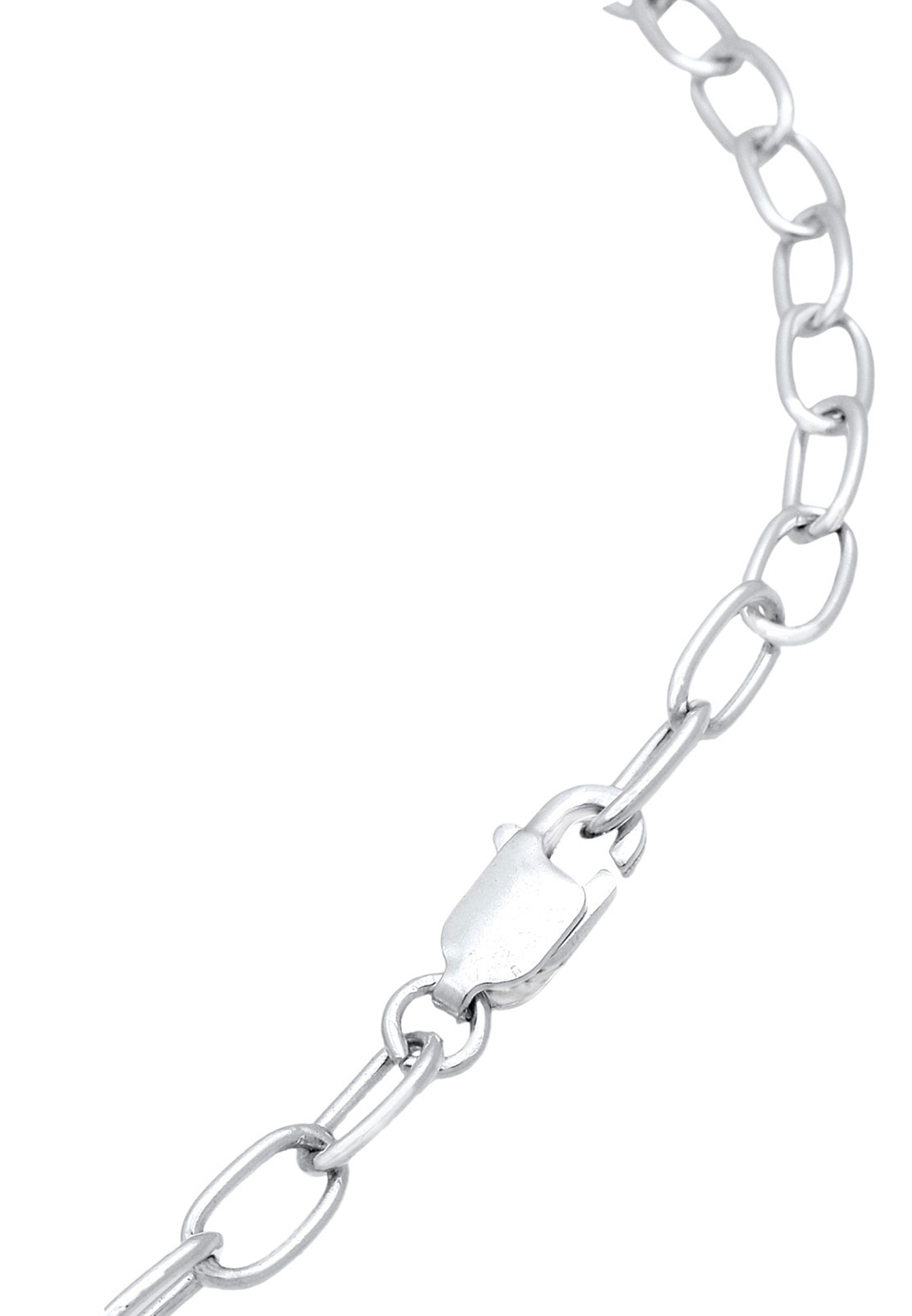 Elli Femmes chaînes look tendance moderne en argent sterling 925