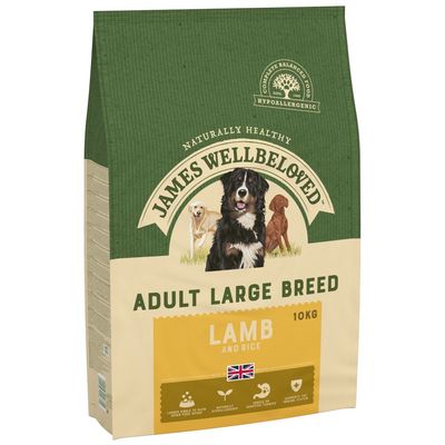 James Wellbeloved Adult Large Breed - Lammas ja Riisi