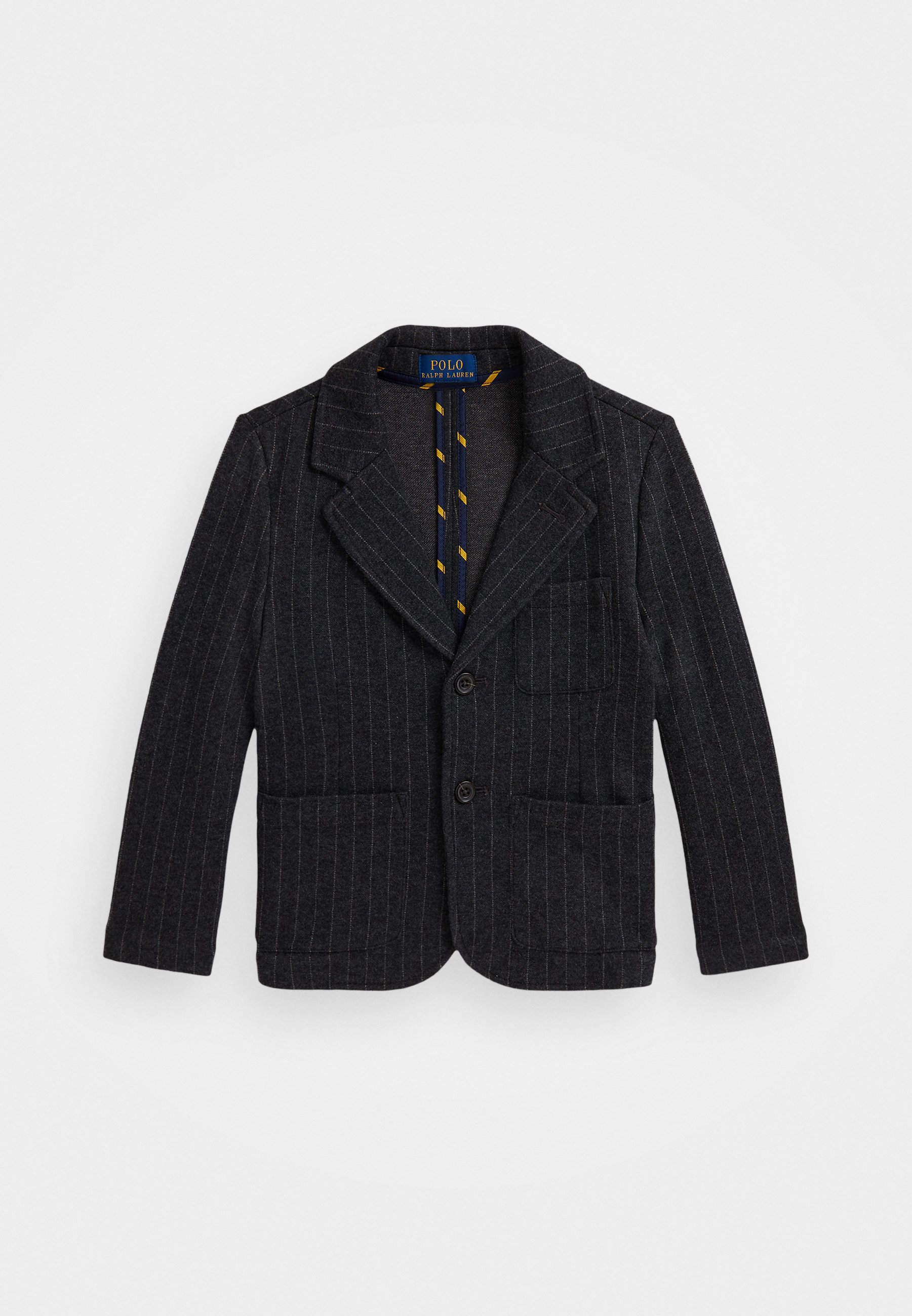 Blazer in maglia a righe gessose Polo Ralph Lauren - Blazer - nero
