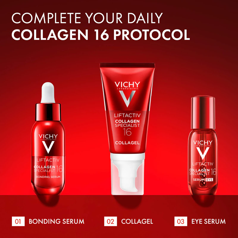 Vichy Liftactiv Collagen Specialist 16 Gel Clareador Contra os Primeiros Sinais de Envelhecimento da Pele