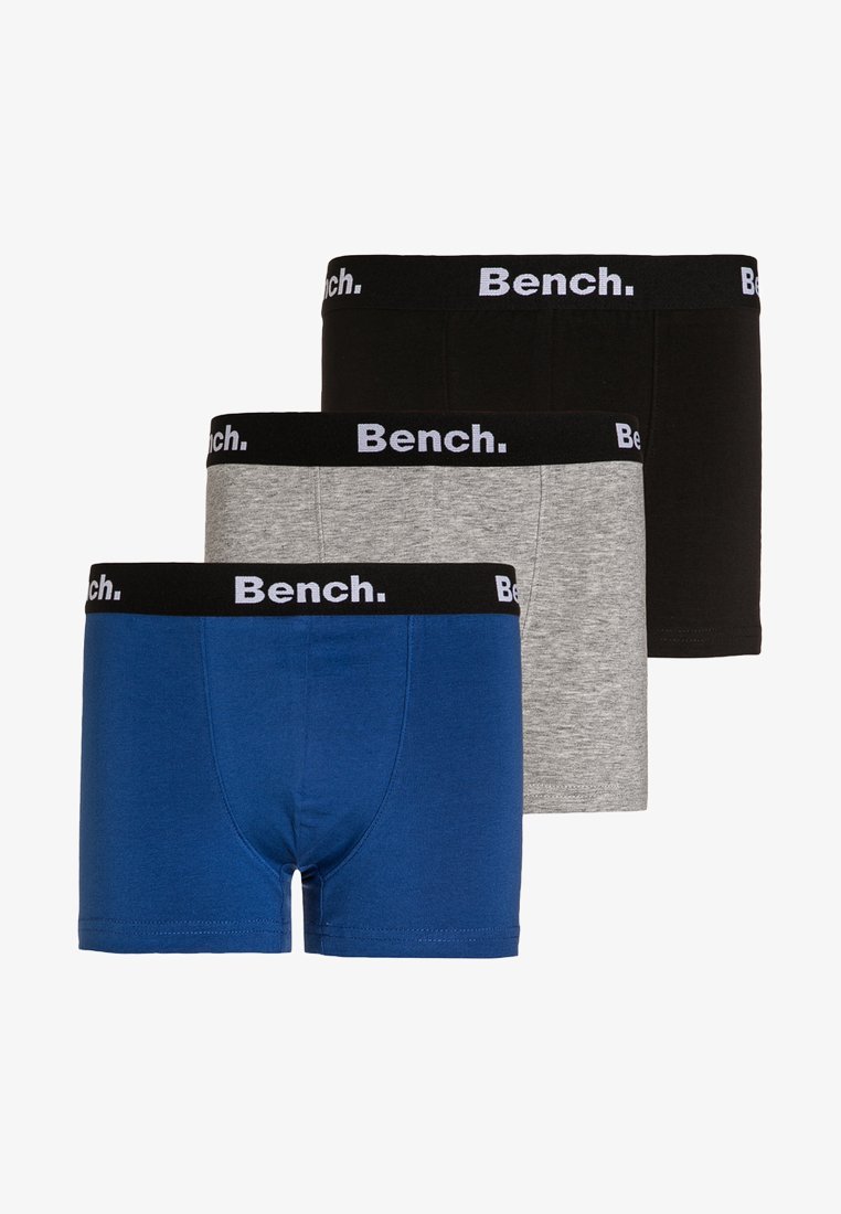Lot de 3 caleçons Bench BOXER - noir/gris/bleu