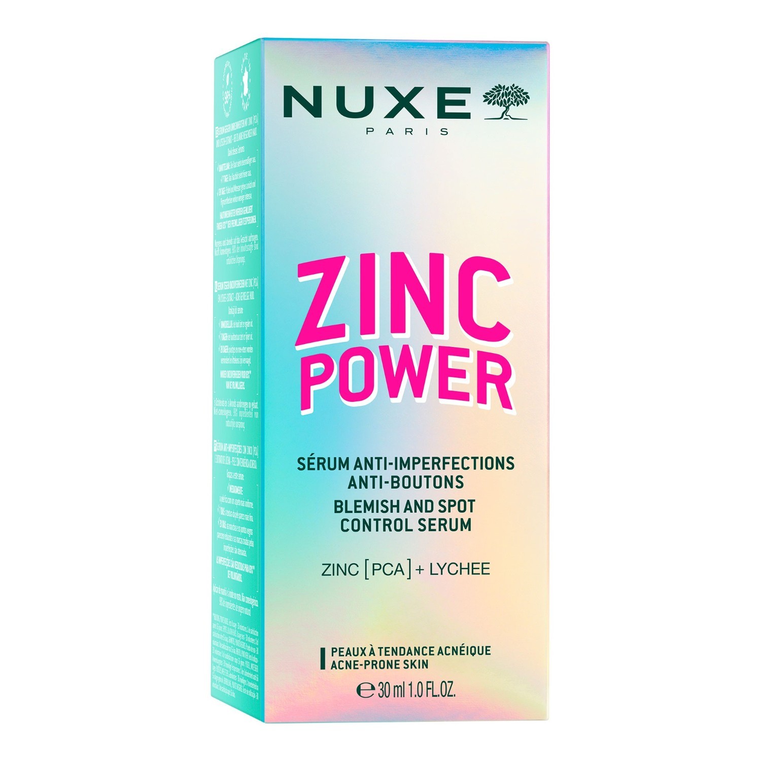 NUXE Anti-Pickel-Pflege-Serum su Zink-Power gegen Pickel und Hautunreinheiten – 30 ml
