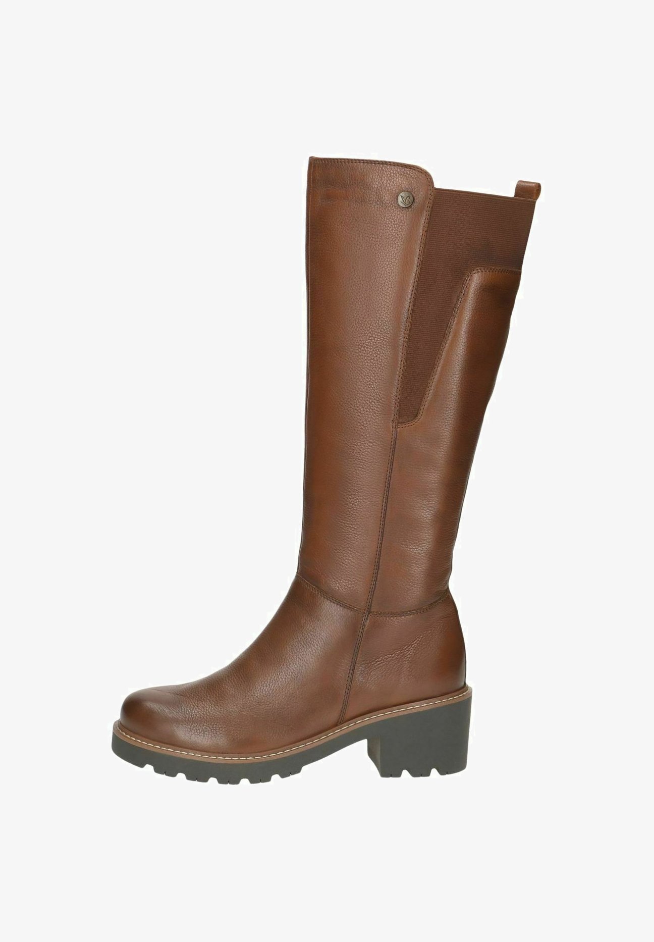 Caprice Platåstøvler - cognac nappa