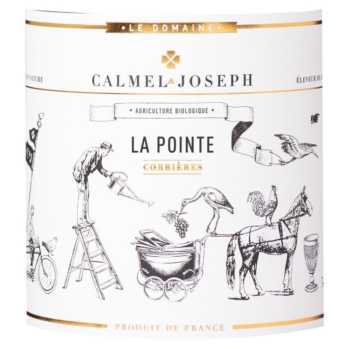 Le Domaine Calmel & Joseph La Pointe 2024 Corbières - Vin rouge de Languedoc - Bio