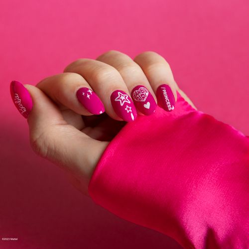 Barbie™/Princeza Magenta naljepnice za nokte Ukrašavanje noktiju i umjetnost noktiju