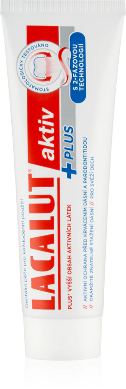 Lacalut Aktiv Plus zubná pasta proti paradentóze