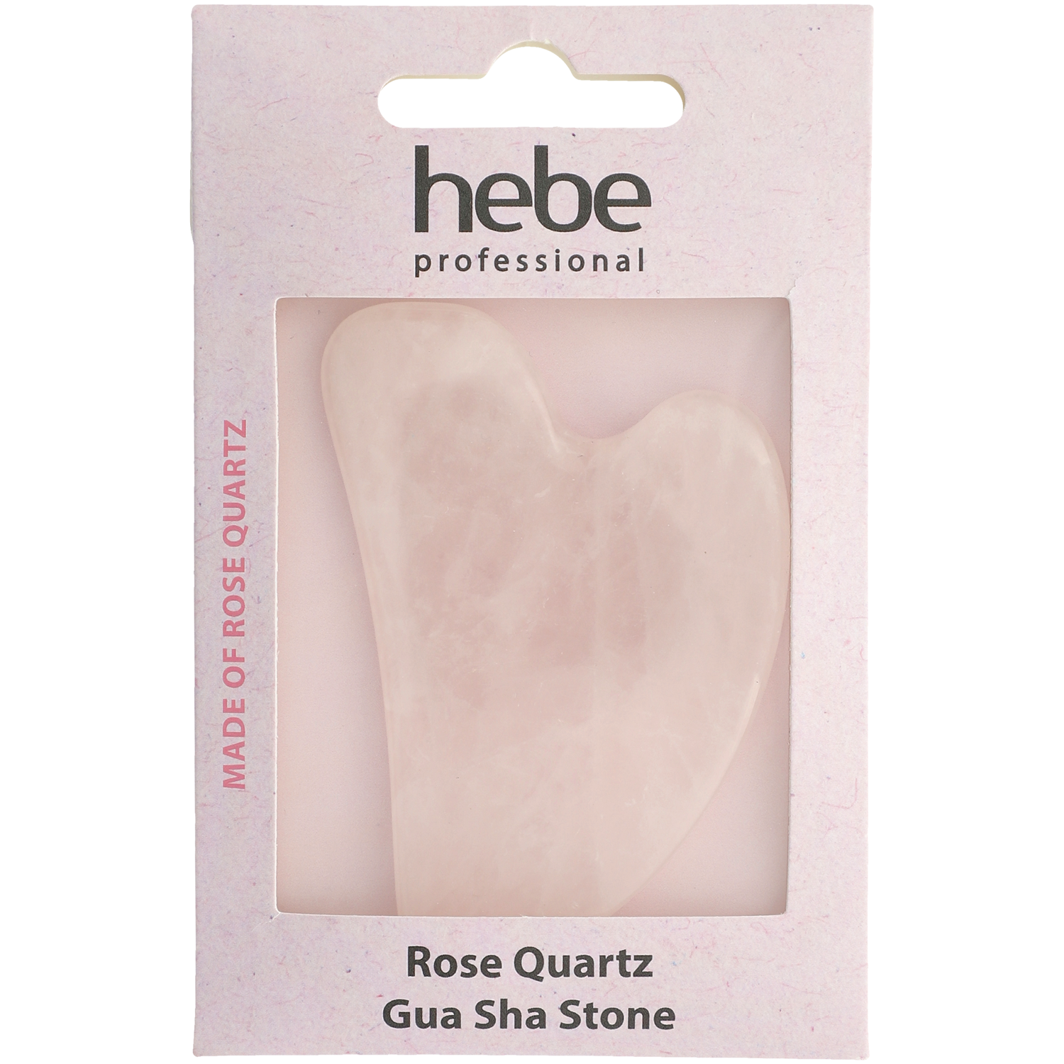 Hebe Professionele Rozenkwarts Gua Sha Steen