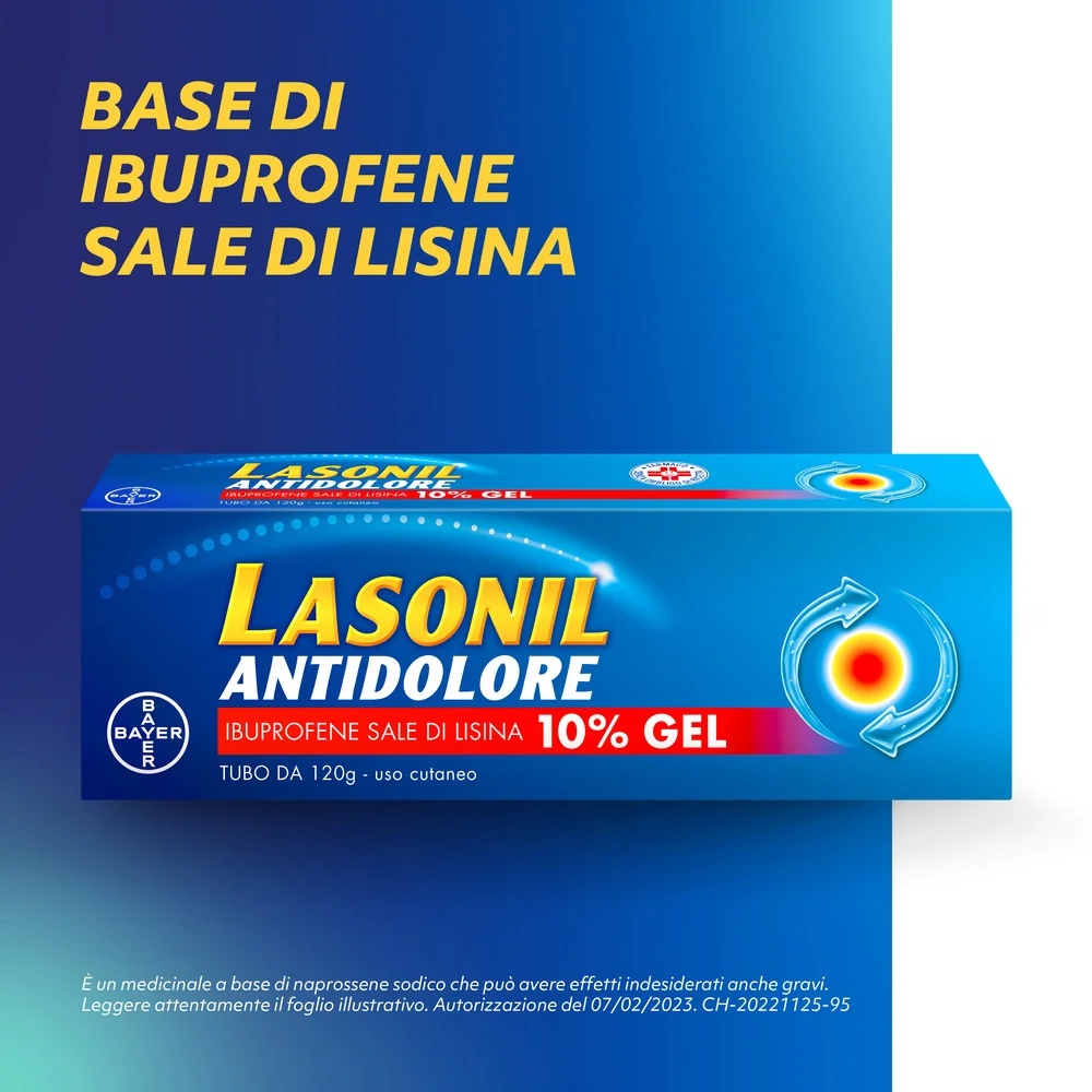 LASONIL Gel Lasonil contra el dolor y la inflamación 120 g Dolor muscular