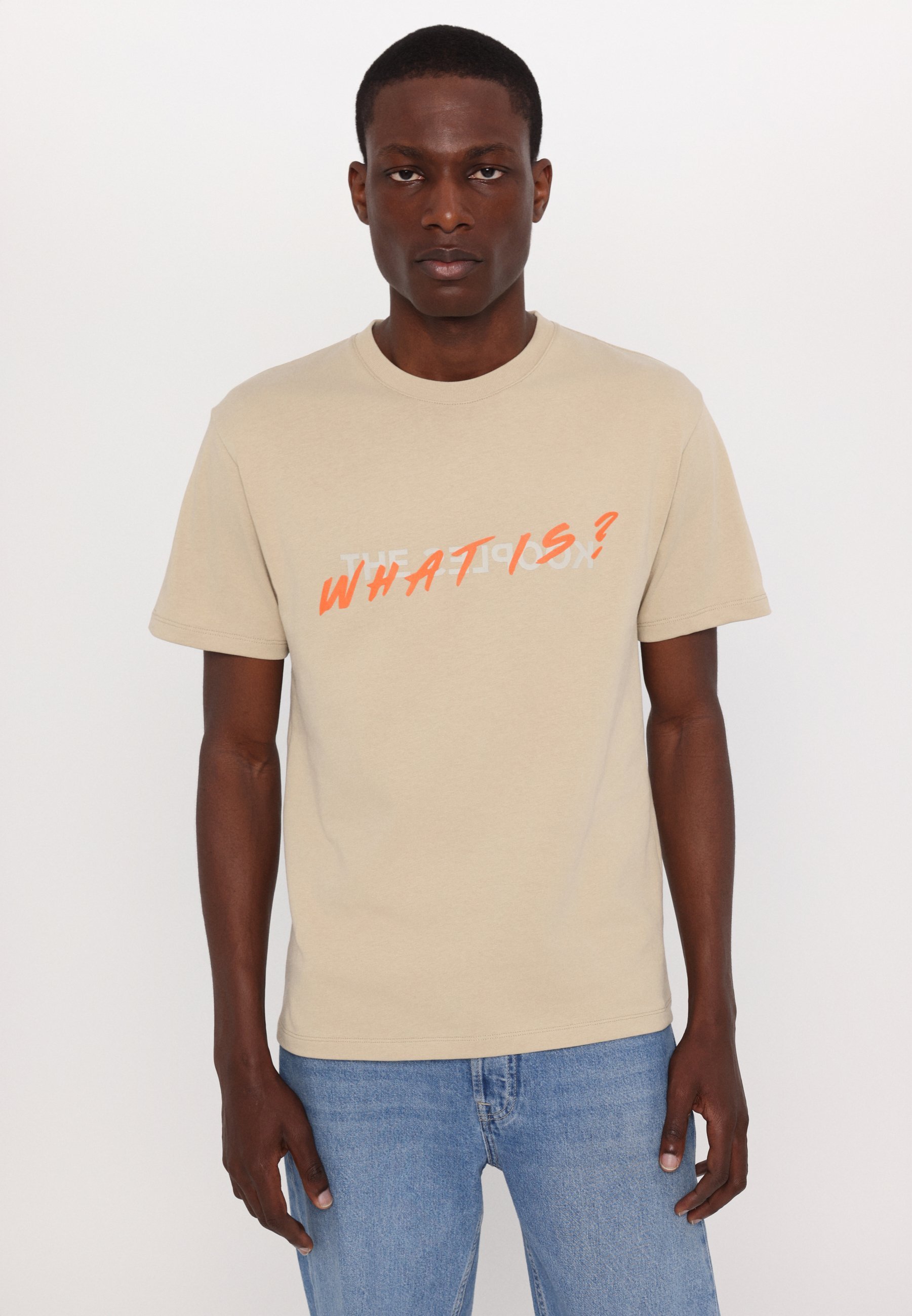 T-shirt imprimé The Kooples - beige