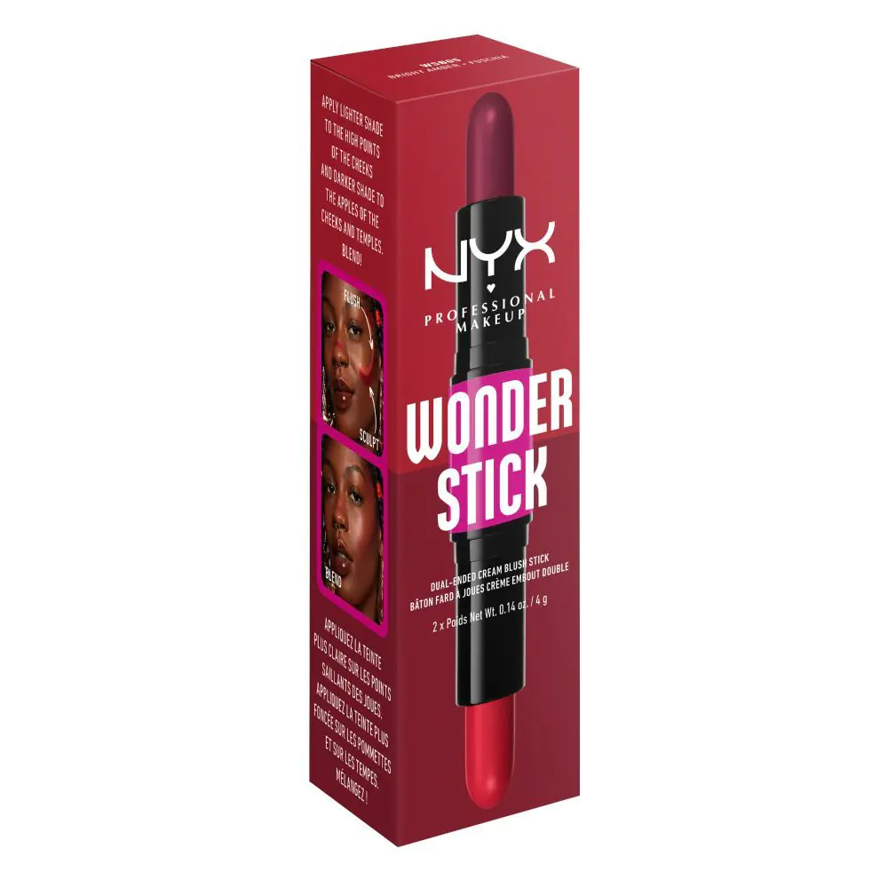 NYX Wonder Stick Róż w kremie Bright Amber + Fuschia