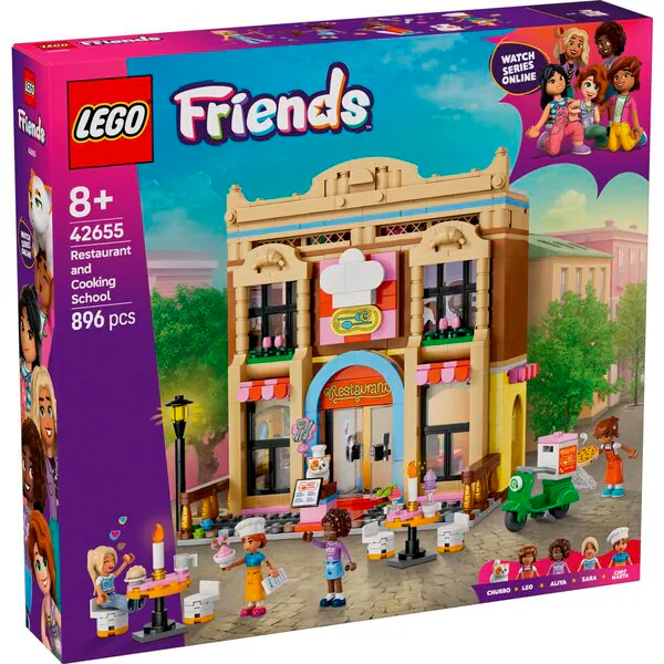 LEGO Friends 42655 Εστιατόριο και Σχολή Μαγειρικής<br>